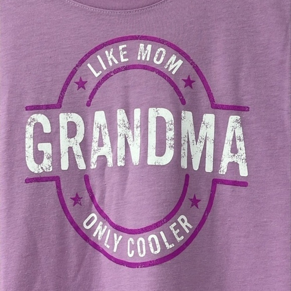 NWT size, large short sleeve recycled fiber grandma T-shirt - Picture 2 of 5